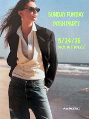 I'm Co-Hosting Tonight's Sunday Funday Posh Party!